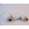ICO A1022 – Floor Valve Set Matte White -Amati Canada Elegant Shop A1021 Product