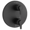 American Standard AMERICANSTANDARD Studio® S 2-Handle Integrated Shower Diverter Trim Only- BLACK -Amati Canada Elegant Shop AMERICANSTANDARD Studio® S 2 Handle Integrated Shower Diverter Trim Only BLACK 2