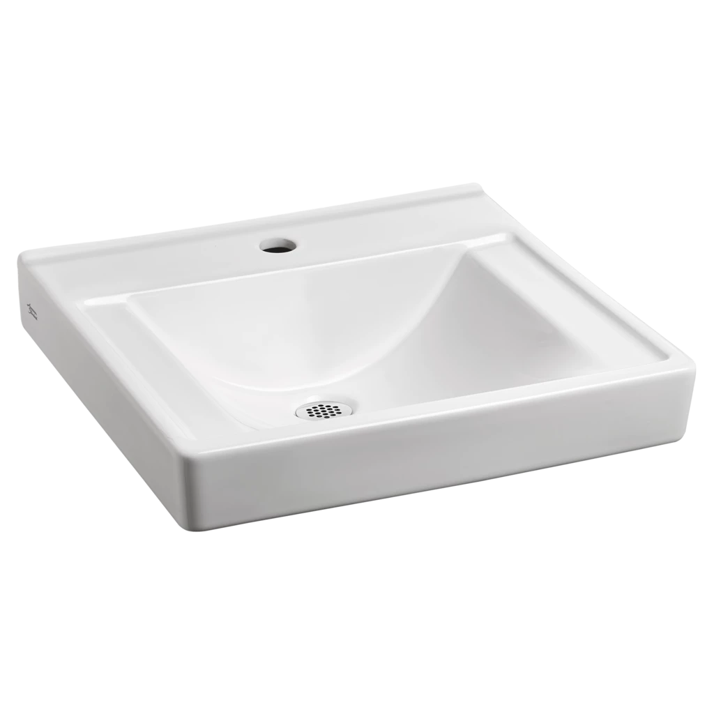 American Standard 9024901EC.020 – Decorum Wall-Hung Sink With EverClean Less Overflow 3 American Standard 9024901EC.020 – Decorum Wall-Hung Sink With EverClean Less Overflow