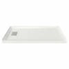 American Standard A8001L-LHO.020 – 60×30-Inch Acrylic Shower Base – Left Side Drain -Amati Canada Elegant Shop American Standard A8001L LHO.020 Shower Base