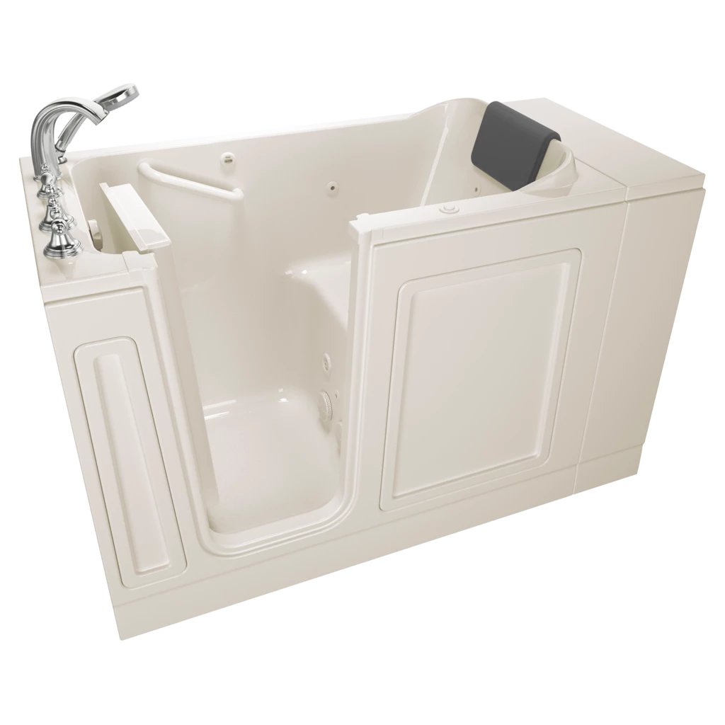 American Standard C2848.119.WRW – Luxury Series 28X48-inch Right Drain Walk-in Tub Whirlpool With Tub Faucet 3 American Standard C2848.119.WRW – Luxury Series 28X48-inch Right Drain Walk-in Tub Whirlpool With Tub Faucet