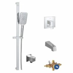 Amati Choice – Grohe Pres. Balance Valve Tub & Hand Shower Faucet