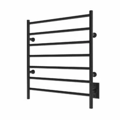 ICO K4015W – 24″x27″ Kontour Linear Electric Hardwired Towel Warmer Matte Black