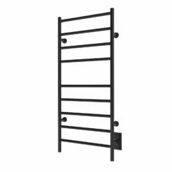 ICO K4025W – 18″x40″ Kontour Linear Electric Hardwired Towel Warmer Matte Black