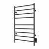 ICO K4035W – 24″x40″ Kontour Linear Electric Hardwired Towel Warmer Matte Black -Amati Canada Elegant Shop K4035W C