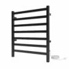 ICO K6015E – 24″x27″ Kontour Square Electric Plug-In Towel Warmer Matte Black -Amati Canada Elegant Shop K6015E P N