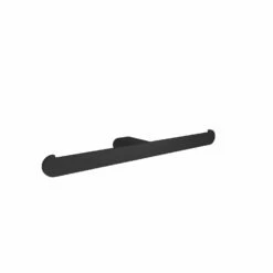 ICO V4045 – Flow Double Toilet Paper Holder Matte Black