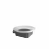 ICO V4515 – Flow Soap Dish Holder Matte Black -Amati Canada Elegant Shop V4515