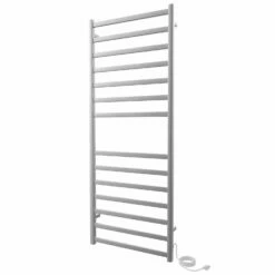 ICO K6054E – 24″x60″ Kontour Square Electric Plug-In Towel Warmer Brushed Nickel