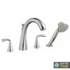American Standard T186901.002 – Fluent Roman Tub Faucet With Personal Shower For Flash Rough-in Valves R910 -Amati Canada Elegant Shop t186901002