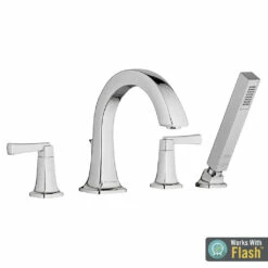 American Standard T353901.002 – Townsend Roman Tub Faucet With Personal Shower For Flash Rough-In Valves
