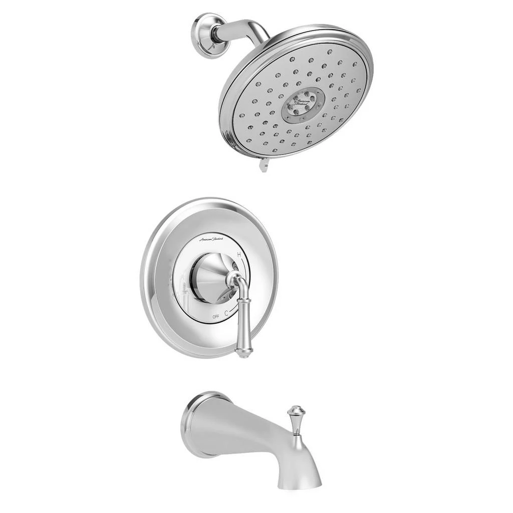 American Standard TU052508.002 – Delancey Tub And Shower Trim Kit With Water-Saving Shower Head And Cartridge 3 American Standard TU052508.002 – Delancey Tub And Shower Trim Kit With Water-Saving Shower Head And Cartridge