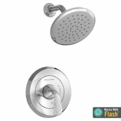 American Standard TU186507.002 – Fluent Shower Only Trim Kit With Water-Saving Shower Head And Cartridge
